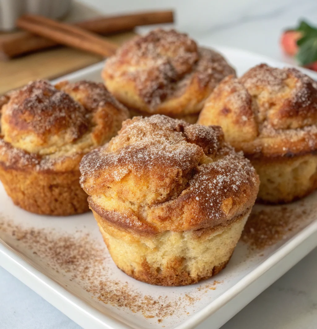 Cinnamon Sugar French Toast Muffins