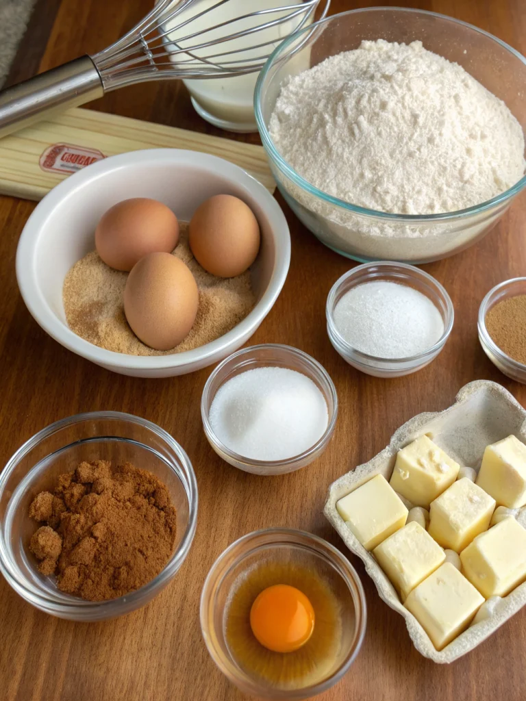 cinnamon sugar french toast muffinsingredients