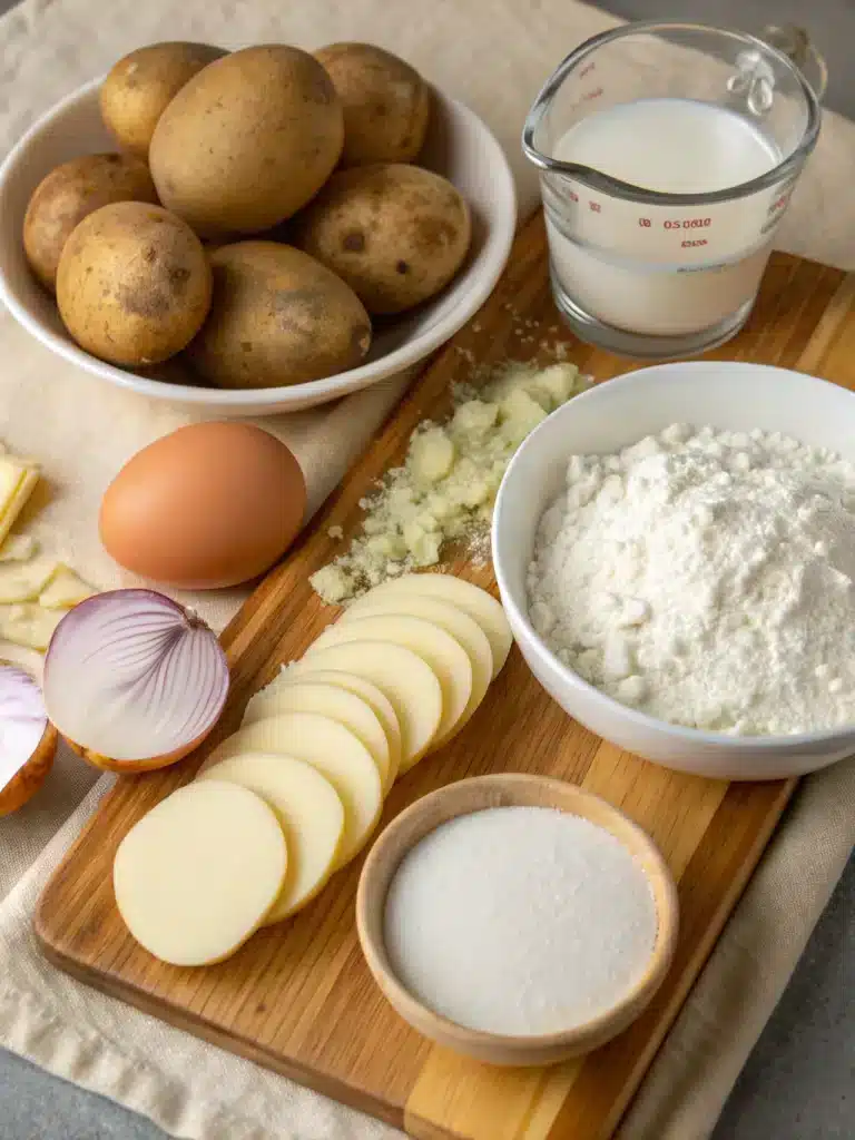 mashed potato pancakesingredients