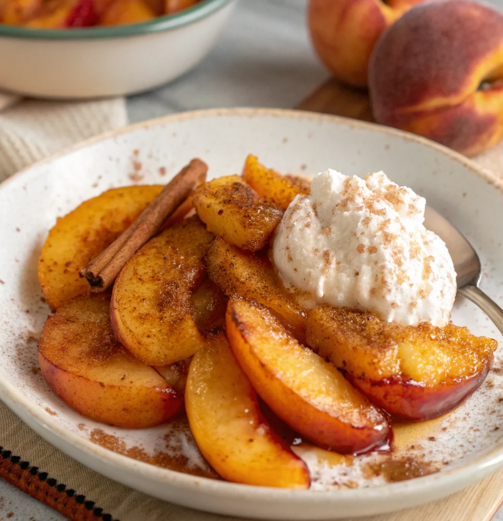 Southern Fried Peaches