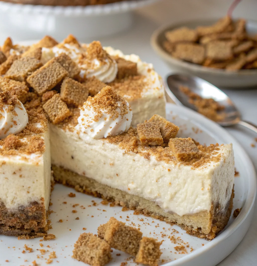 Cinnamon Toast Crunch Cheesecake