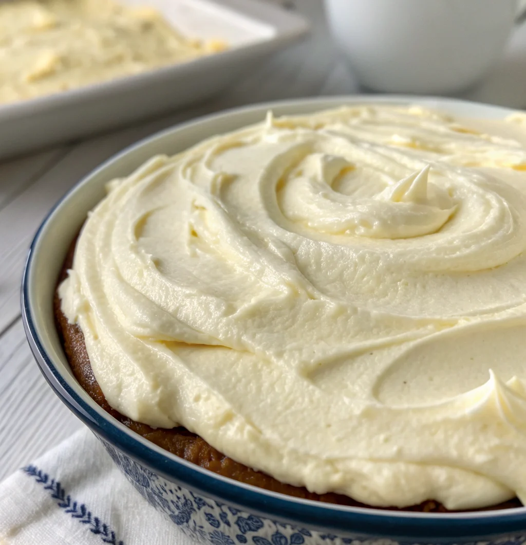 Cool Whip Pudding Frosting – Light Creamy