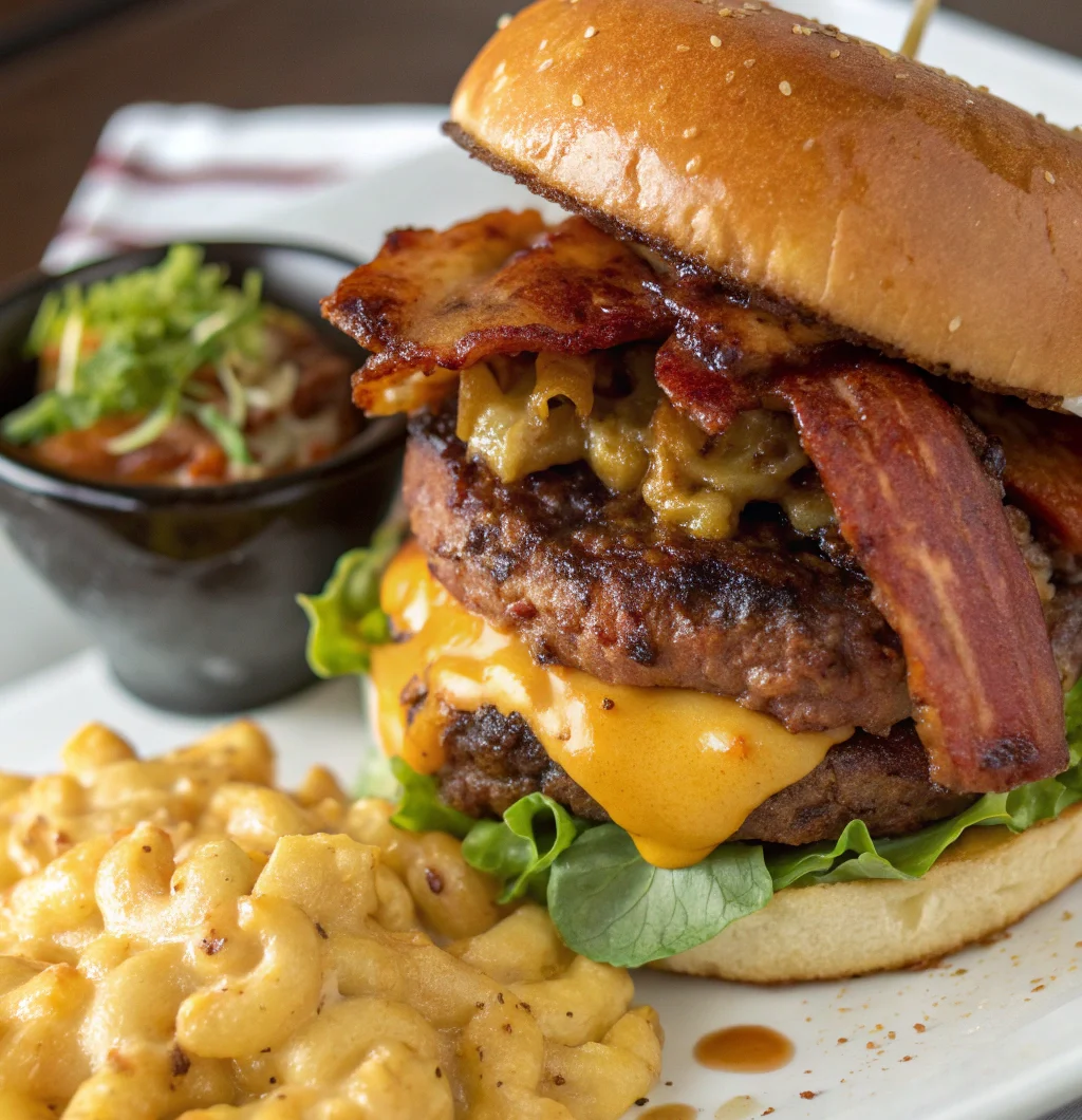 BBQ Bacon Cheeseburger Mac and Cheese – Cheesy Comfort