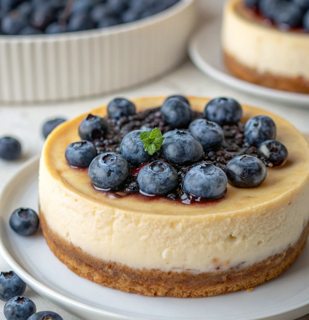 Blueberry Cheesecake – Creamy Fruity Delight
