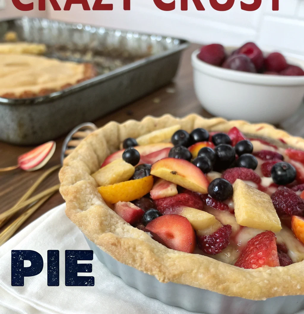 Vintage Crazy Crust Pie Recipe – Simple Old-Fashioned Treat