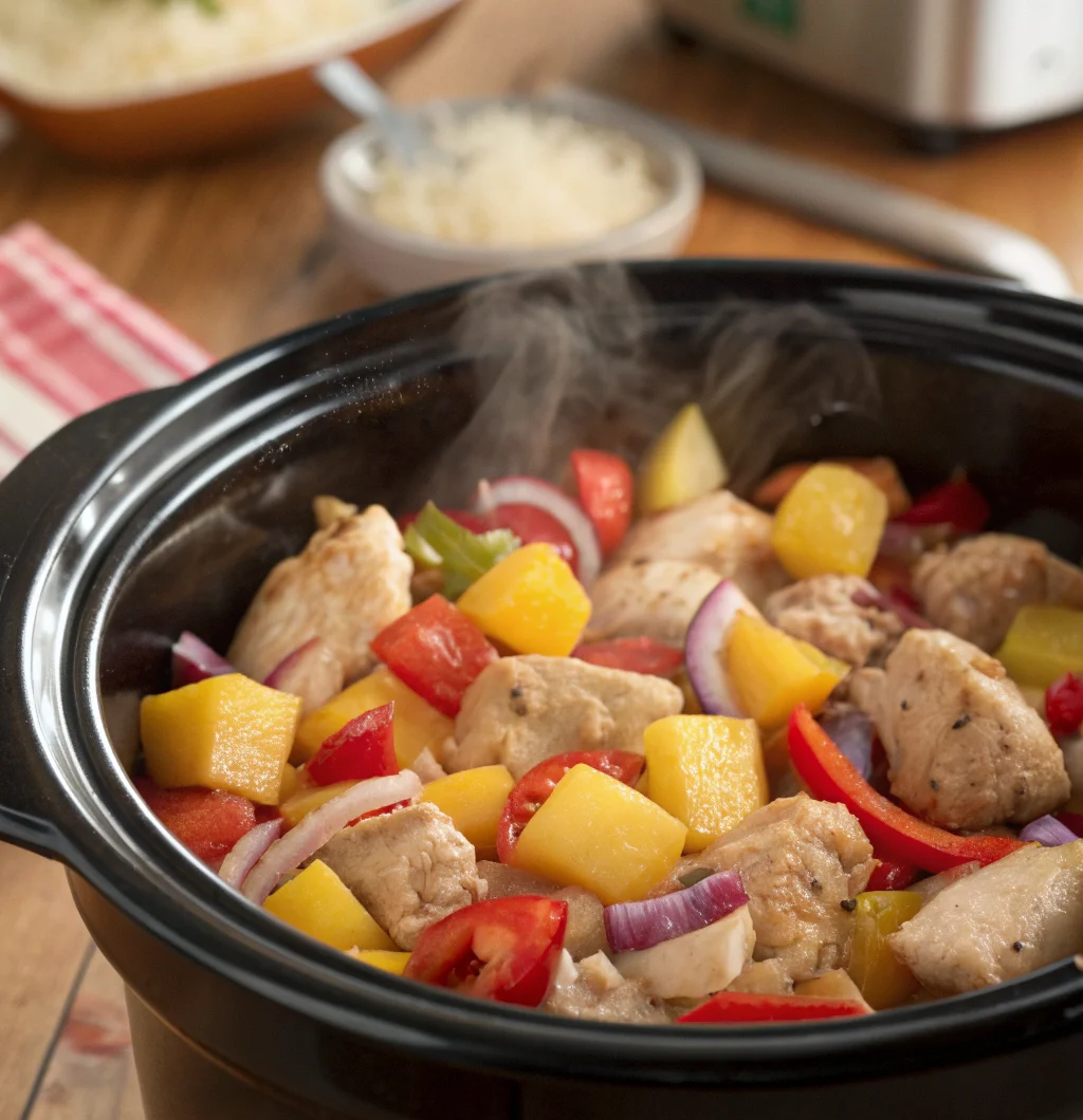 Sweet Hawaiian Crockpot Chicken – Easy Tropical Dish