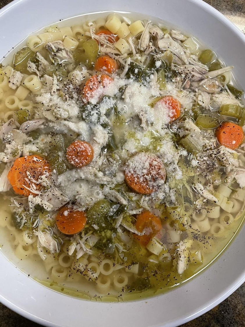 CHICKEN DITALINI SOUP | DEESVIRAL