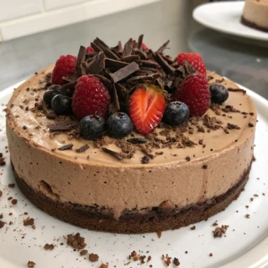 german chocolate cheesecake