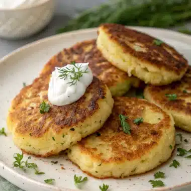 mashed potato pancakes