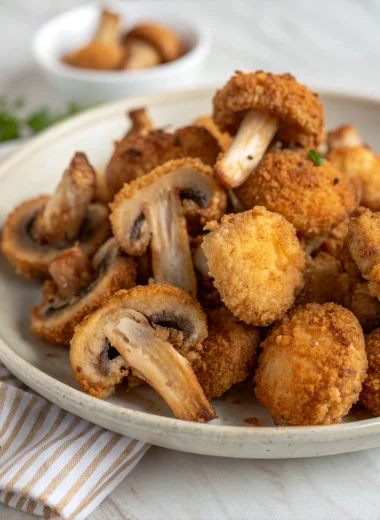 crispy fried mushrooms