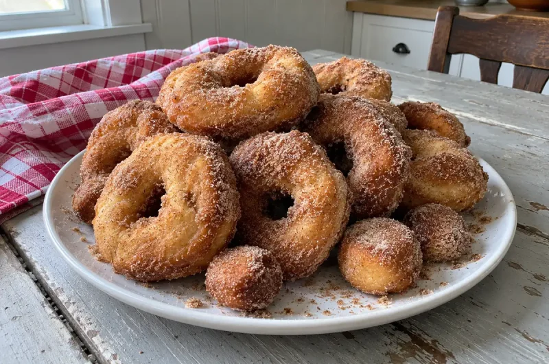 Easy and Fluffy Doughnut Rings