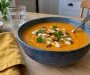 Roasted Sweet Potato Soup Recipe (Creamy Carrot and Red Onion)